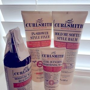 Curlsmith products from their moisture line